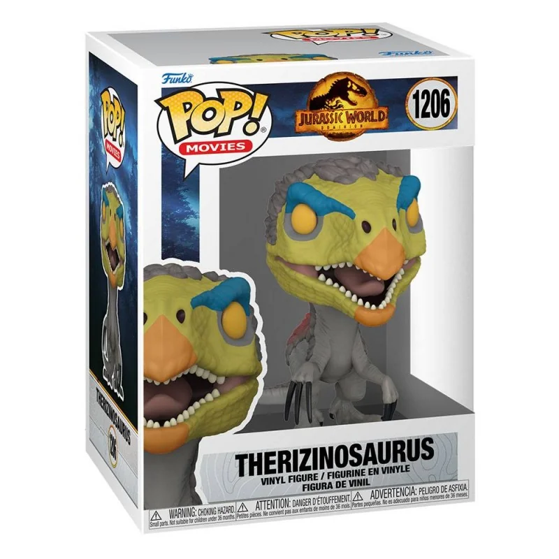 Jurassic World 3 POP! Movies Vinyl figurine Therizinosaurus 9 cm