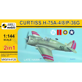 Curtiss H-75A-4/8/P-36G 'Late Hawks' (2in1)incl. nouvelles pièces de fuselage