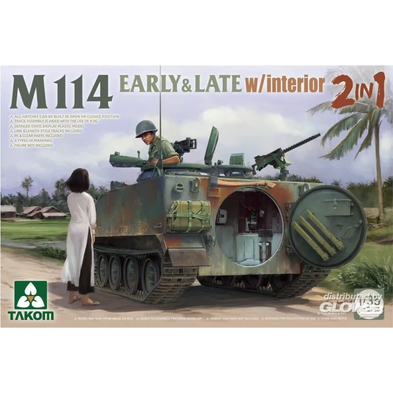 M114 TÔT ET TARD avec intérieur 2en1