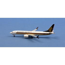 Miniature Singapore Airlines Boeing 737 MAX8 9V-MBA
