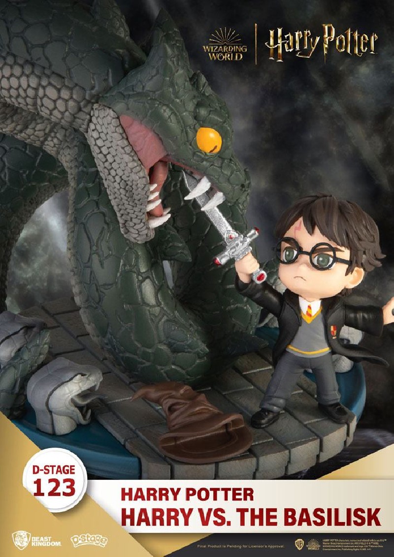 Harry Potter diorama PVC D-Stage Harry vs. the Basilisk 16 cmv