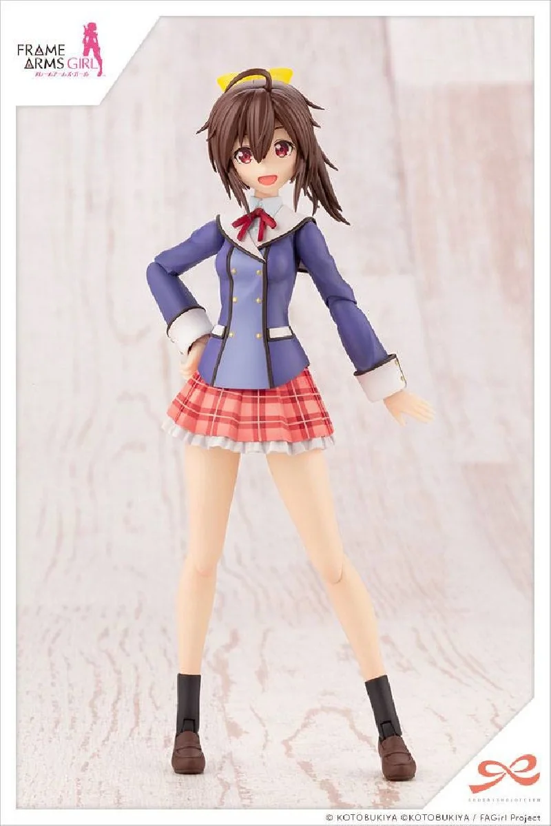 Sousai Shojo Teien figurine Plastic Model Kit 1/10 Ao Gennai Wakaba Girls' High School Winter Clothes 16 cm