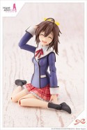 Sousai Shojo Teien figurine Plastic Model Kit 1/10 Ao Gennai Wakaba Girls' High School Winter Clothes 16 cm