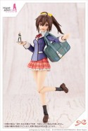 Sousai Shojo Teien figurine Plastic Model Kit 1/10 Ao Gennai Wakaba Girls' High School Winter Clothes 16 cm