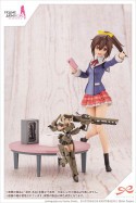 Sousai Shojo Teien figurine Plastic Model Kit 1/10 Ao Gennai Wakaba Girls' High School Winter Clothes 16 cm