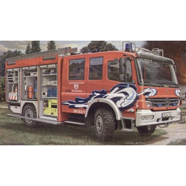 Maquette de camion de pompier Voiture de pompiers Schlingmann TLF 16-25 
