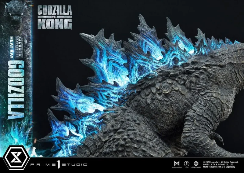 Godzilla vs. Kong statuette Giant Masterline Heat Ray Godzilla 87 cm