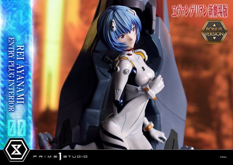 Rebuild of Evangelion statuette 1/4 Rei Ayanami Bonus Version 66 cm