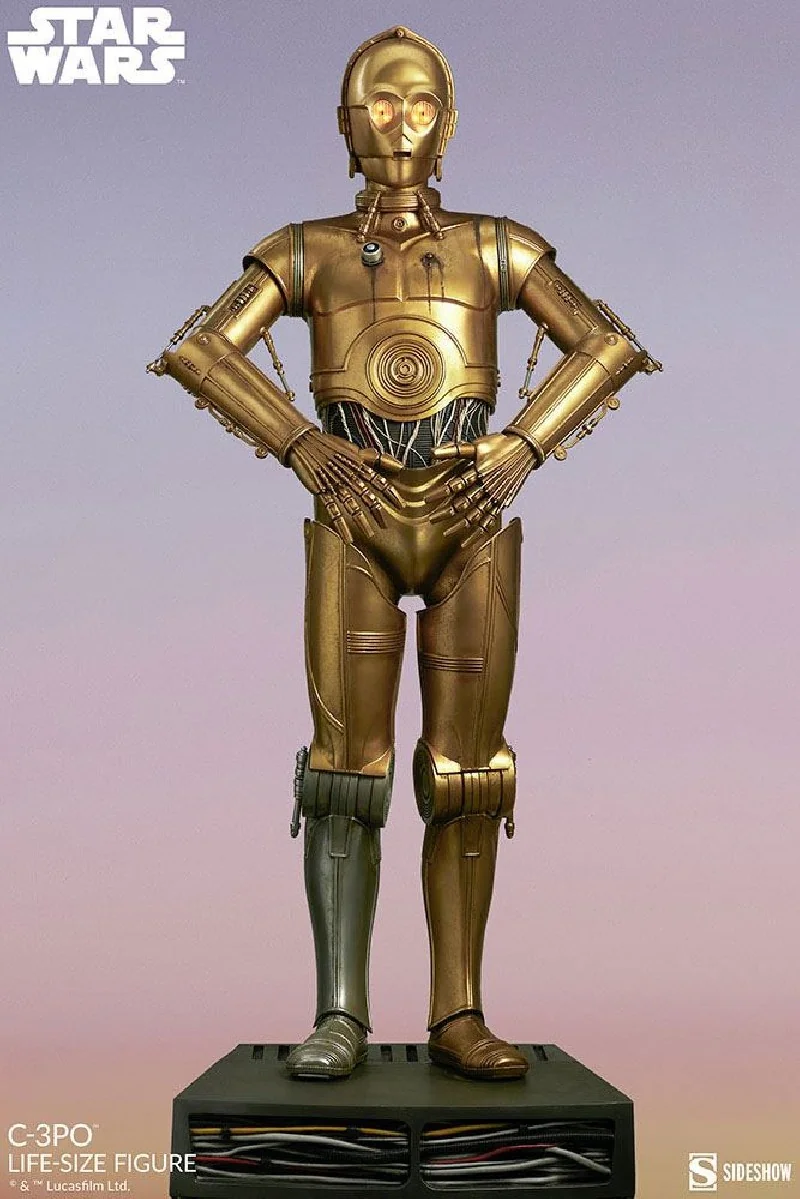 Star Wars statuette 1/1 C-3PO 188 cm