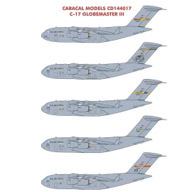 Boeing C-17 Globemaster III Plusieurs options de marquage