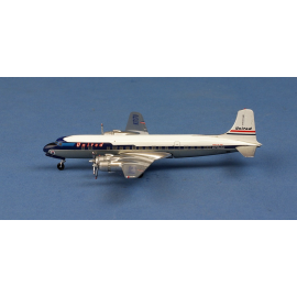 Miniature United Airlines Douglas DC6 N37570