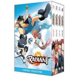 Fourreau Radiant Tome 1 À Tome 4 + Poster