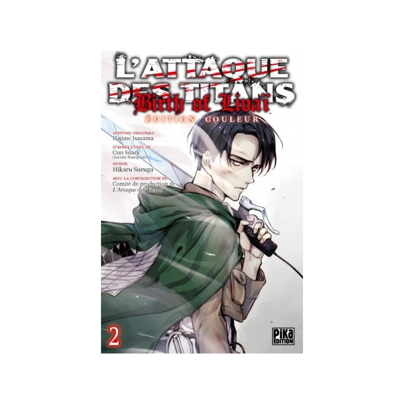 FIGURINE ATTAQUE DES TITANS LIVAI - Manga Universe