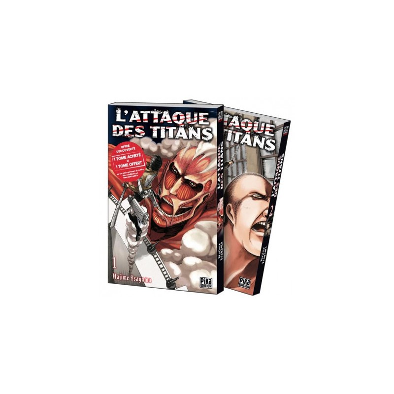  L'Attaque Des Titans - Pack Offre Découverte Tomes 1 Et 2