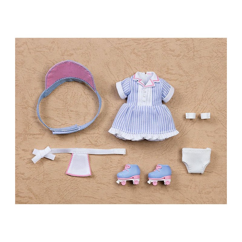 Original Character accessoires pour figurines Nendoroid Doll Outfit Set: Diner - Girl (Blue)