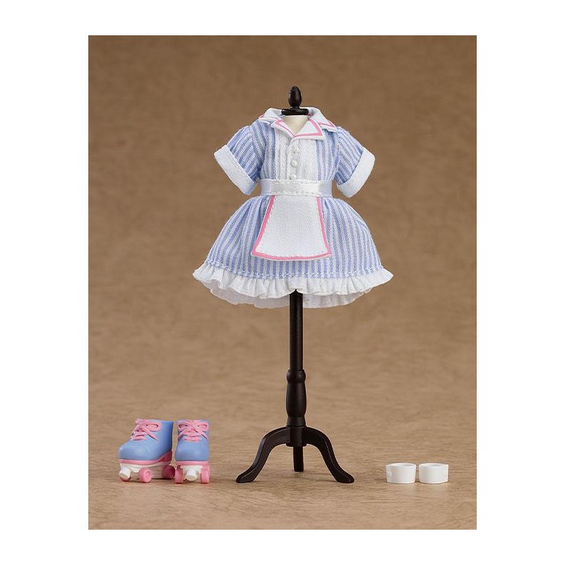 Original Character accessoires pour figurines Nendoroid Doll Outfit Set: Diner - Girl (Blue)