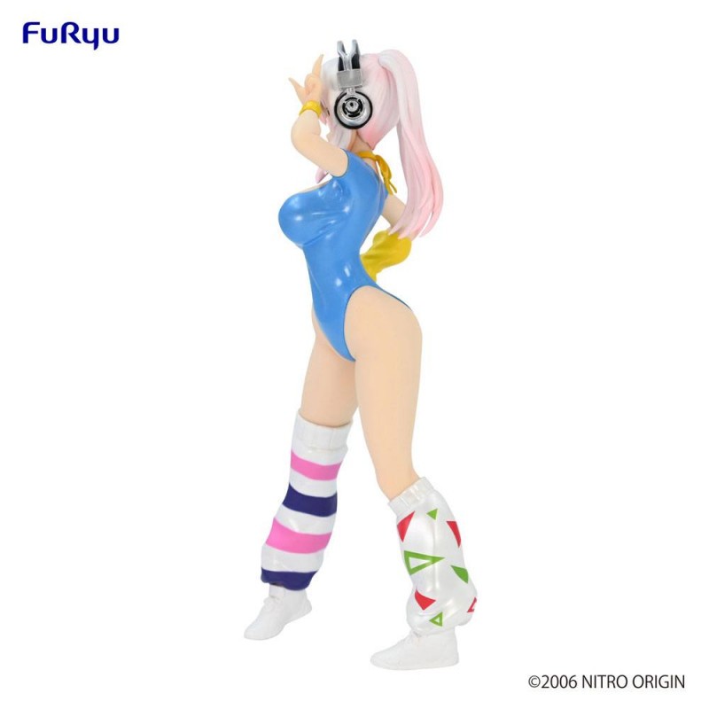 Super Sonico statuette PVC Super Sonico Concept Figure 80's/Another Color/Blue Ver. 18 cm