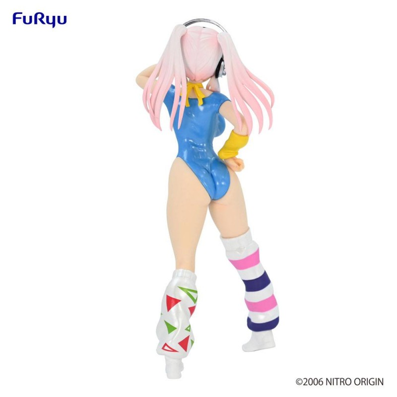 Super Sonico statuette PVC Super Sonico Concept Figure 80's/Another Color/Blue Ver. 18 cm