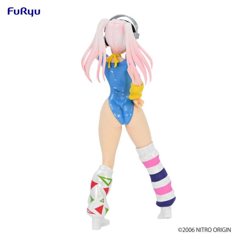 Super Sonico statuette PVC Super Sonico Concept Figure 80's/Another Color/Blue Ver. 18 cm