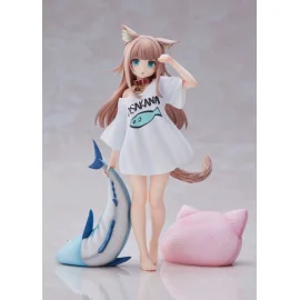 My Cat Is a Kawaii Girl statuette 1/6 Kinako Good Morning Ver. 21 cm