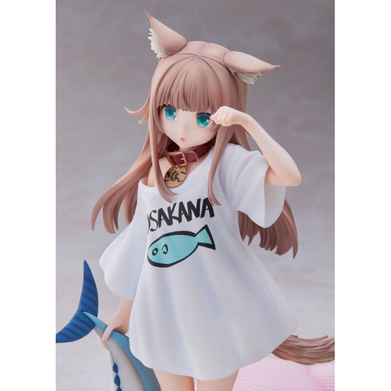 My Cat Is a Kawaii Girl statuette 1/6 Kinako Good Morning Ver. 21 cm