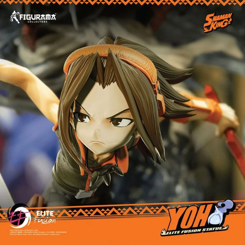 Shaman King diorama Elite Fusion 1/6 Yoh 62 cm