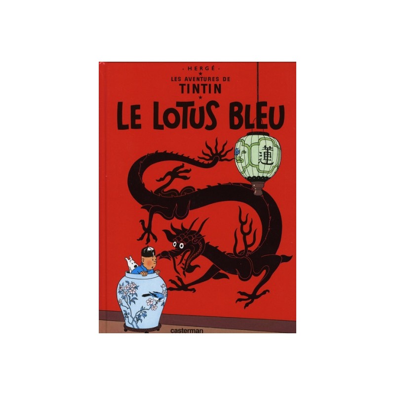 Casterman Tintin Tome 5 - Le Lotus Bleu (Petit Format)...