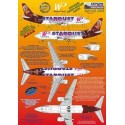 Décal Boeing 737-300 WP Western Pacific N950WP Stardust Las Vegas includes photo etch parts. Designed to fit Skyline kit SKY4403