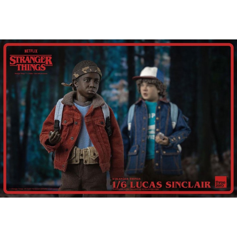 Stranger Things figurine 1/6 Lucas Sinclair 23 cm