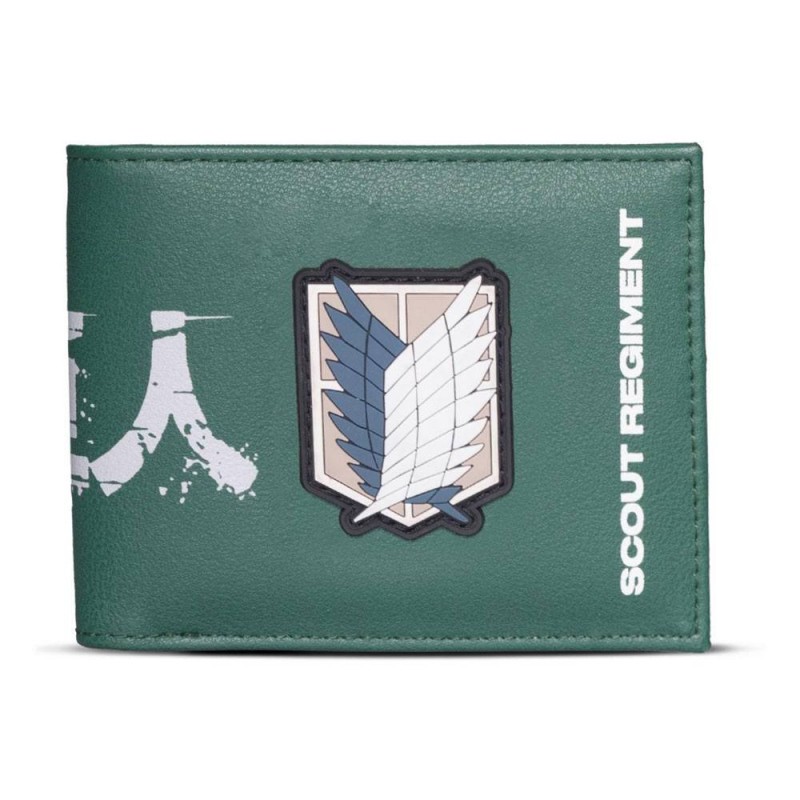 Attack on Titan porte-monnaie Bifold Graphic Patch