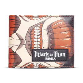  Attack on Titan porte-monnaie Bifold Graphic Patch