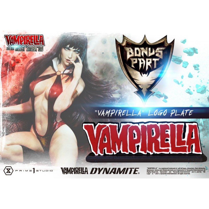 Dynamite Entertainment statuette 1/3 Vampirella Design by Stanley Artgerm Lau Bonus Version 55 cm