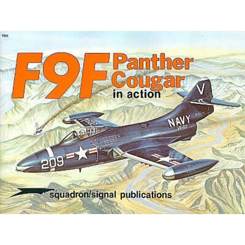 Livre Grumman F9F Panther and Cougar (In Action Series)