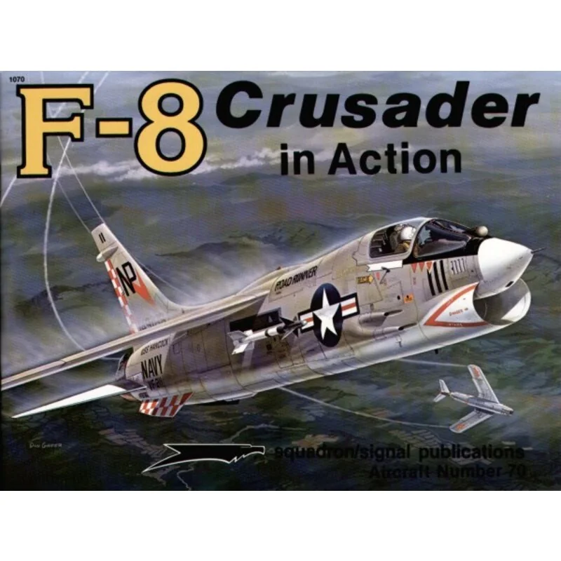 Livre Vought F-8 Crusader (In Action Series)