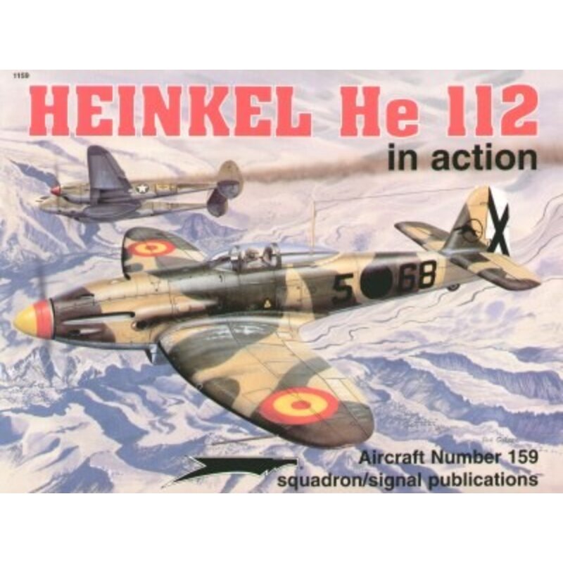 Livre Heinkel He 112 (In Action Series)