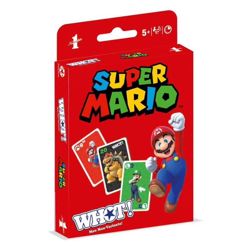 Winning moves Super Mario jeu de cartes WHOT! *ALLEMAND*