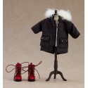 Good Smile Company Original Character accessoires pour figurines Nendoroid Warm Clothing Set: Boots & Mod Coat (Black)
