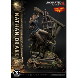 Uncharted 4: A Thief's End statuette Ultimate Premium Masterline 1/4 Nathan Drake Deluxe Bonus Version 69 cm
