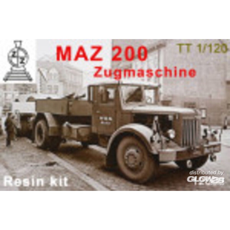 MAZ-200 Zugmashine.