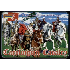 Figurines historiques Carolingian cavalry