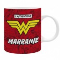 Wonder Woman - Mug 320ml - L'AUTHENTIQUE "W" MARRAINE 