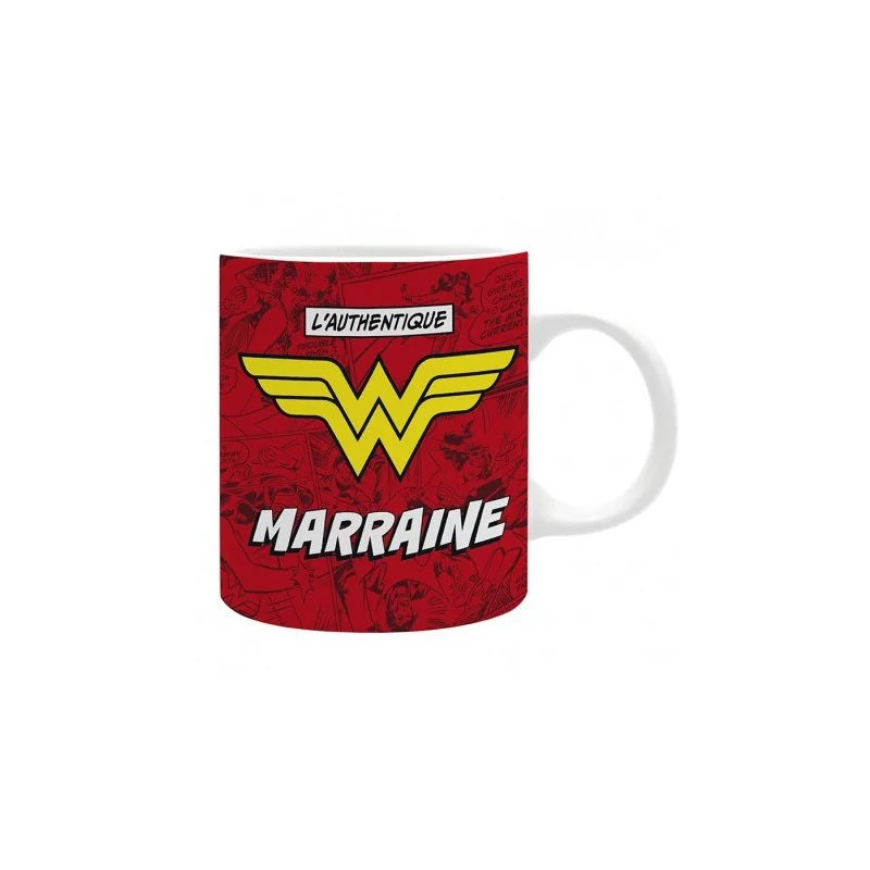 Wonder Woman - Mug 320ml - L'AUTHENTIQUE "W" MARRAINE 