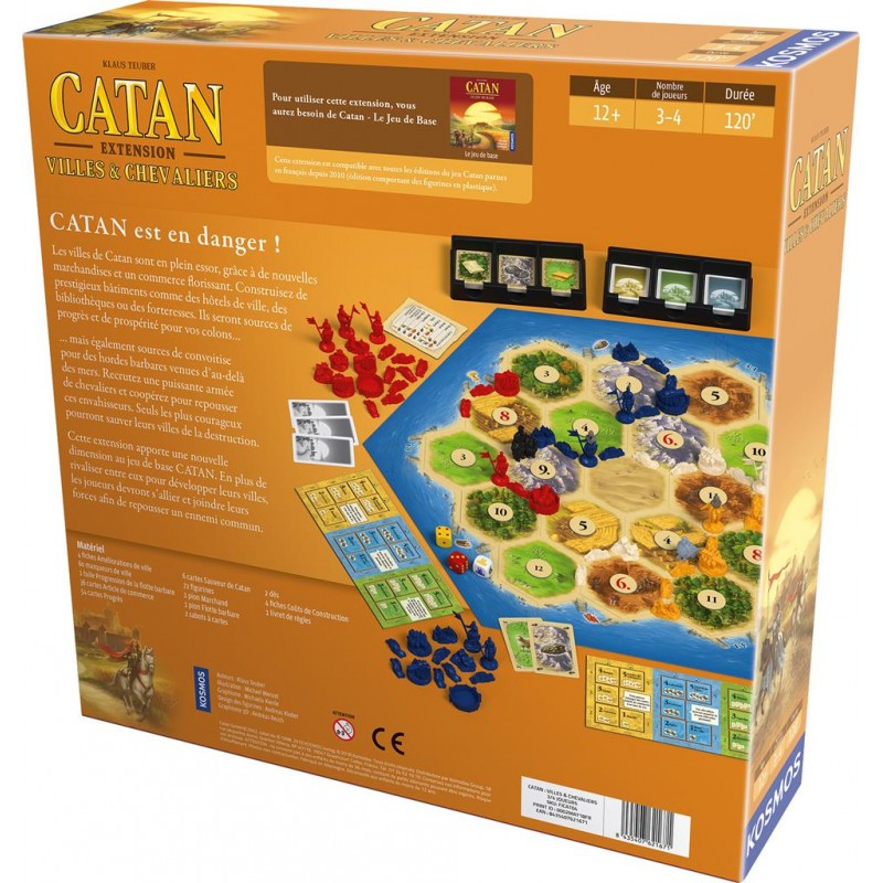 Catan : Villes et chevaliers Éco (Ext)