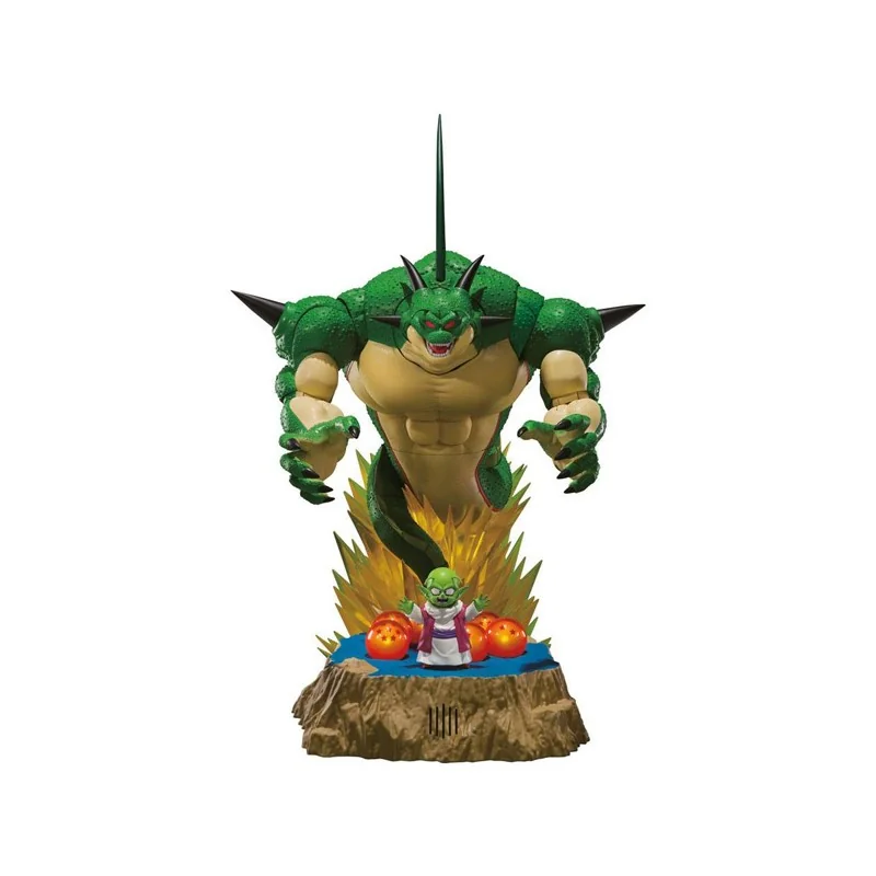 DBZ SH Figuarts Porunga & Dende Lumineux Dragon Ball Set Come Forth Genuine Shenron 28cm