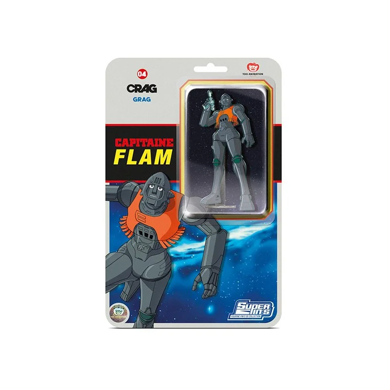 Capitaine Flam Pin's Blister Card Crag 10,5cm