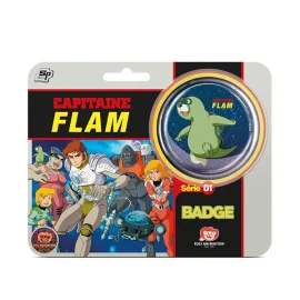 Capitaine Flam Badge Blister Fregolo 5,6cm