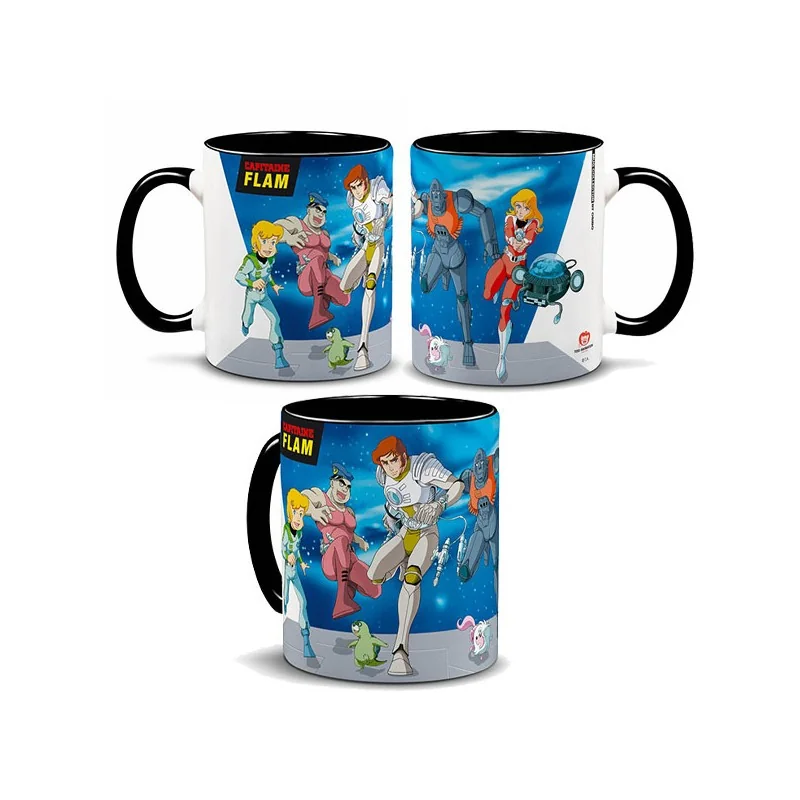 Capitaine Flam Mug Depart Mission 9,5cm