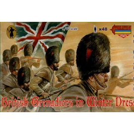 Figurine Grenadiers britanniques en tenue d'hiver 