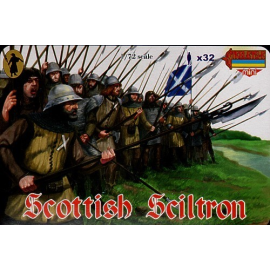 Figurines historiques Schiltron écossais. Guerres des Frontières écossaises 