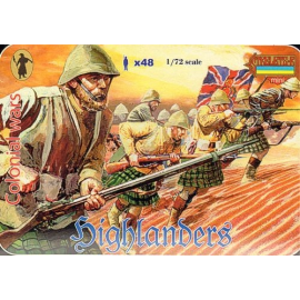 Figurines historiques Highlanders 1898-1902 guerre des Boers